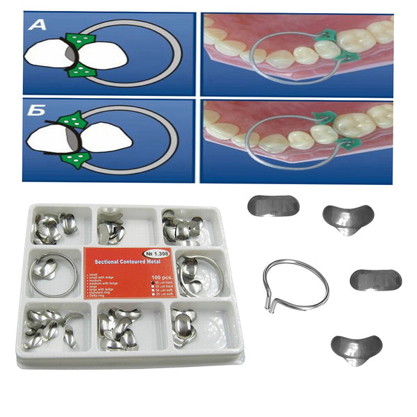 Dental Matrix Sectional Contoured Rings